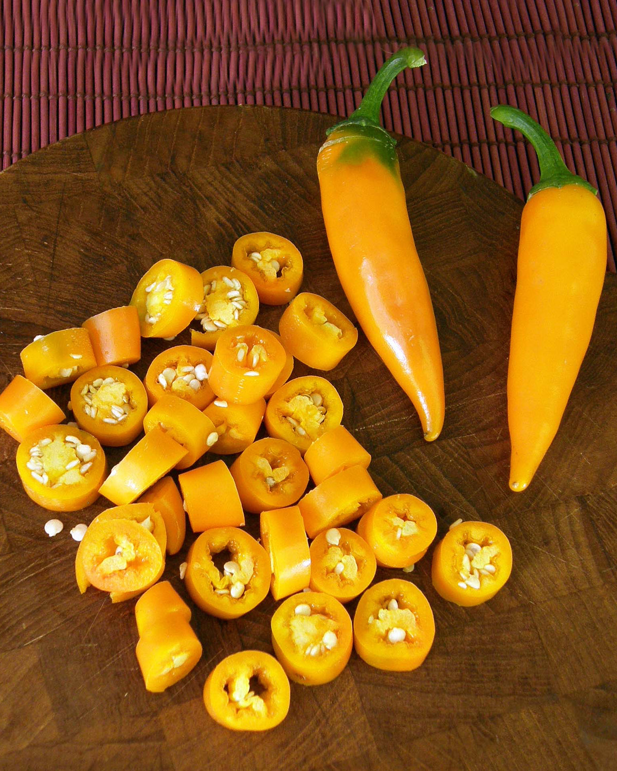 Heirloom Chiles - Bulgarian Carrot