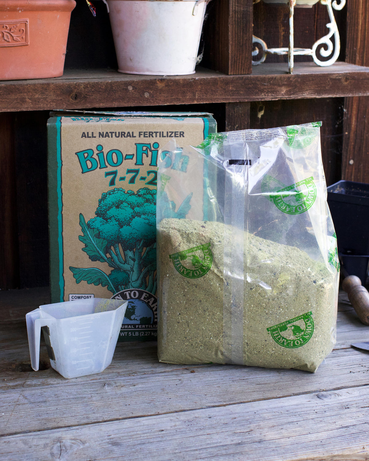 Down to Earth Bio Fish 7-7-2 Organic Fertilizer
