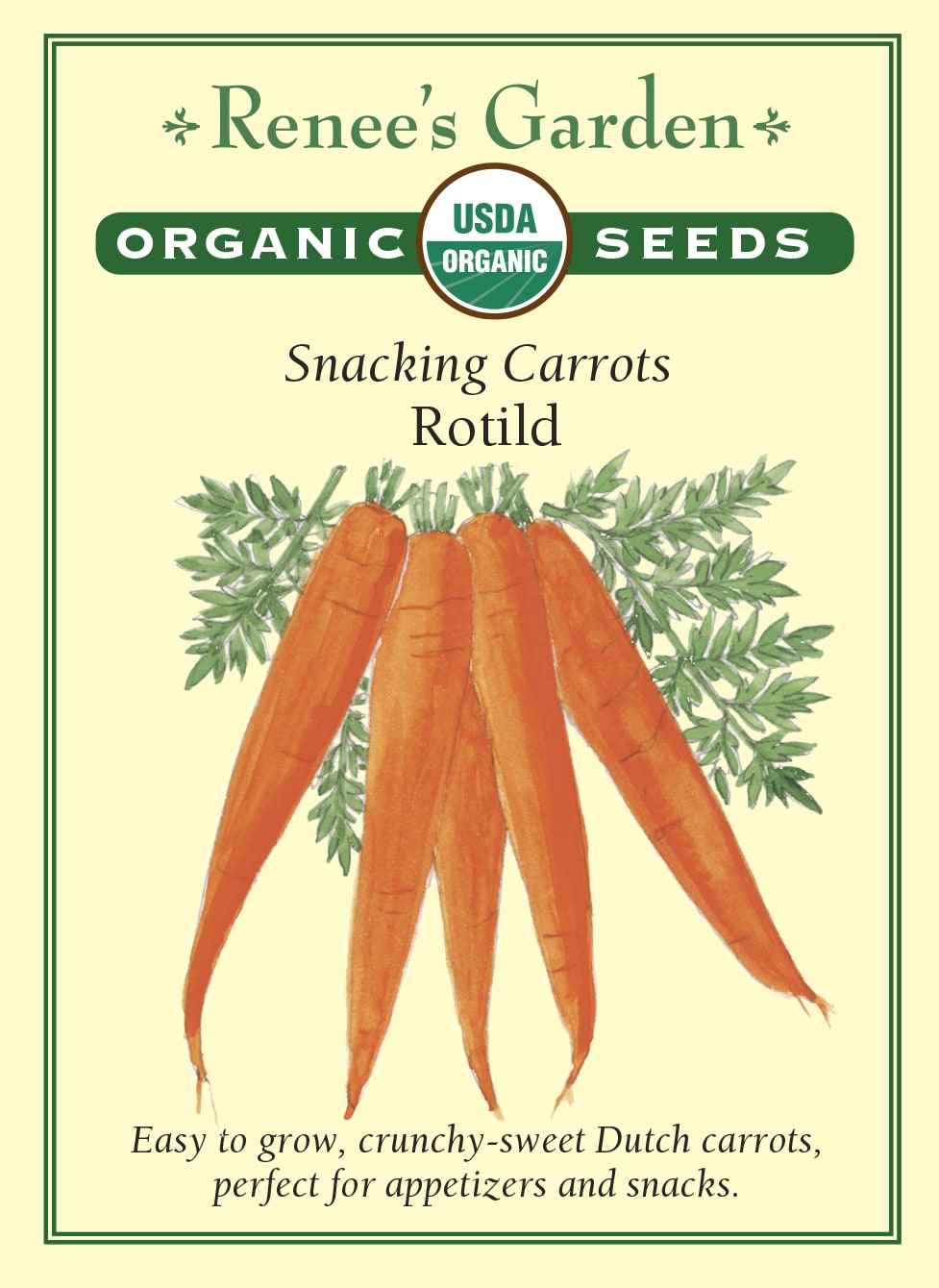 Snacking Carrots - Rotild Organic