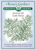 Heirloom Dill - Leafy Diana Organic