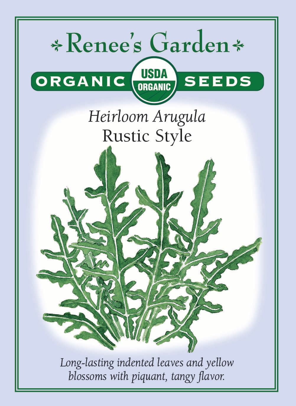 Heirloom Arugula - Rustic Style Organic