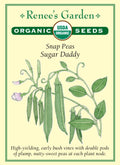 Snap Peas - Sugar Daddy Organic