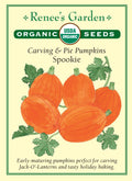 Carving & Pie Pumpkins - Spookie Organic