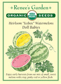 Heirloom “Icebox” Watermelons - Doll Babies Organic