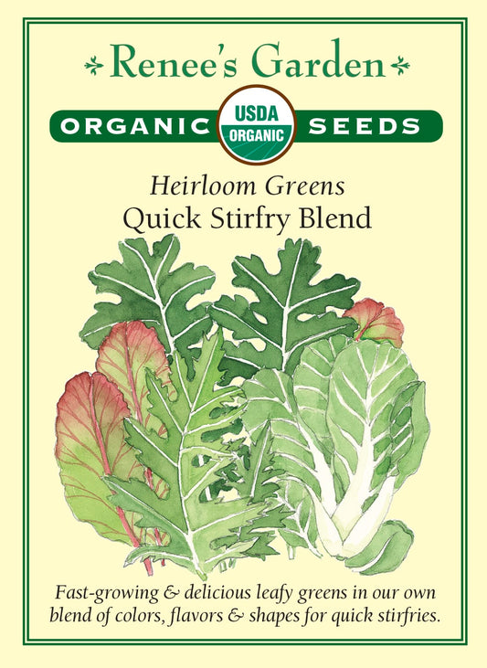 Heirloom Greens - Quick Stirfry Blend Organic