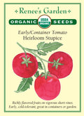 Early/Container Tomato - Heirloom Stupice Organic