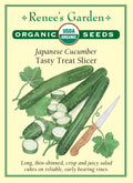 Japanese Cucumber - Tasty Treat Slicer Organic