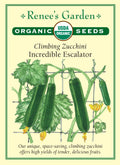 Organic Climbing Zucchini - Incredible Escalator Organic