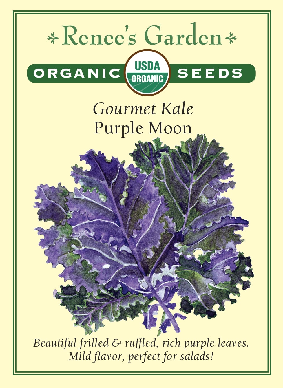 Gourmet Kale - Purple Moon Organic