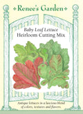 Baby Leaf Lettuce - Heirloom Cutting Mix