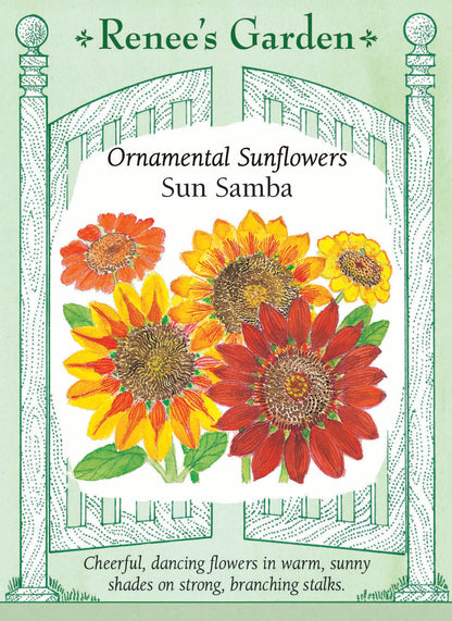 Ornamental Sunflowers - Sun Samba