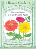 Heirloom Zinnias - Cut and Come Again