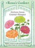 Heirloom Zinnias - Granny's Bouquet