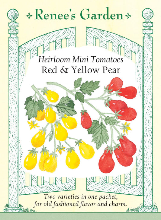 Heirloom Mini Tomatoes - Red & Yellow Pear