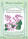 Heirloom Flowering Vine - Purple Hyacinth Bean