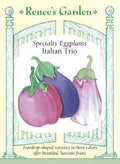 Specialty Eggplants - Italian Trio