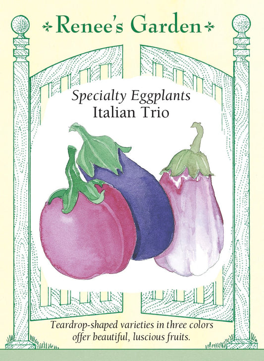 Specialty Eggplants - Italian Trio