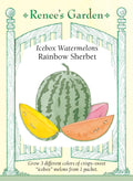 Icebox Watermelons - Rainbow Sherbet