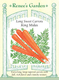 Long Sweet Carrots - King Midas