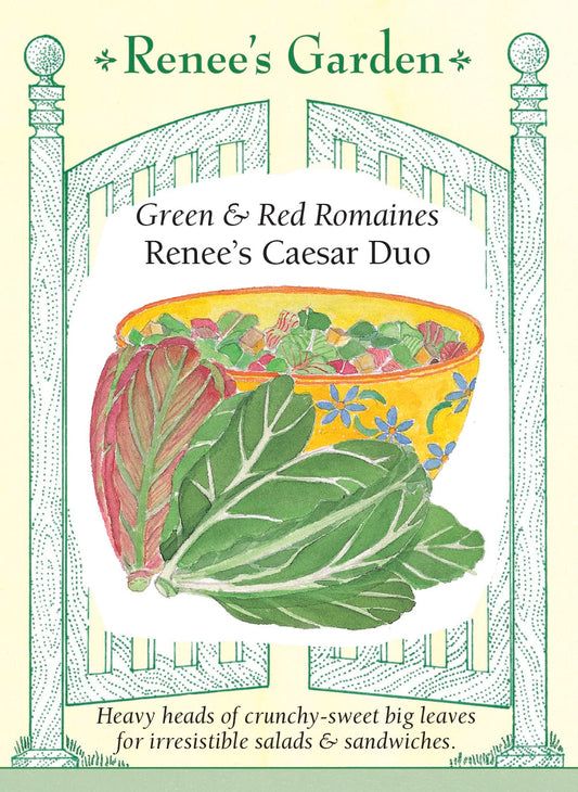 Green & Red Romaines - Renee's Caesar Duo