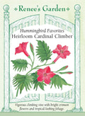 Hummingbird Favorites - Heirloom Cardinal Climber