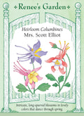 Heirloom Columbines - Mrs. Scott Elliot