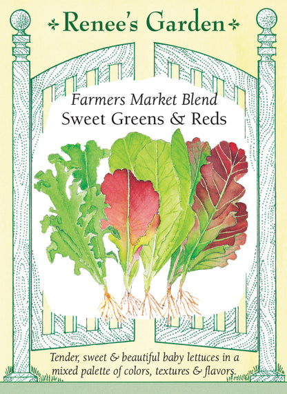 Farmers Market Blend - Sweet Greens & Reds