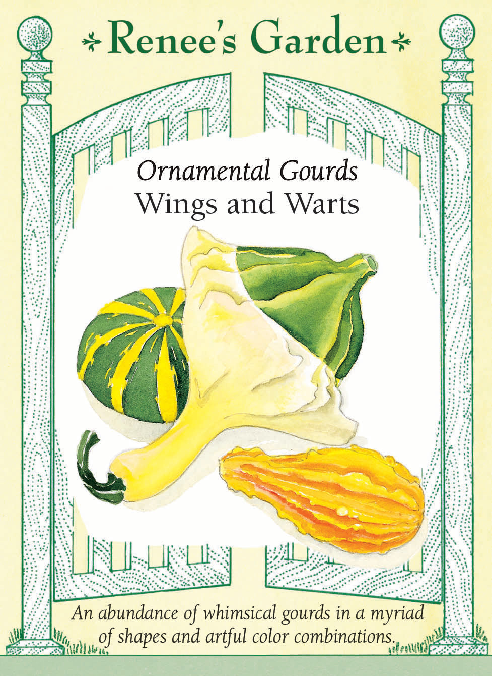 Ornamental Gourds - Wings and Warts
