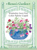 Windowbox Sweet Peas - Color Palette Cupid