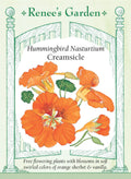 Hummingbird Nasturtiums - Creamsicle