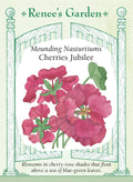 Mounding Nasturtiums - Cherries Jubilee