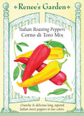 Italian Roasting Peppers - Corno di Toro Mix