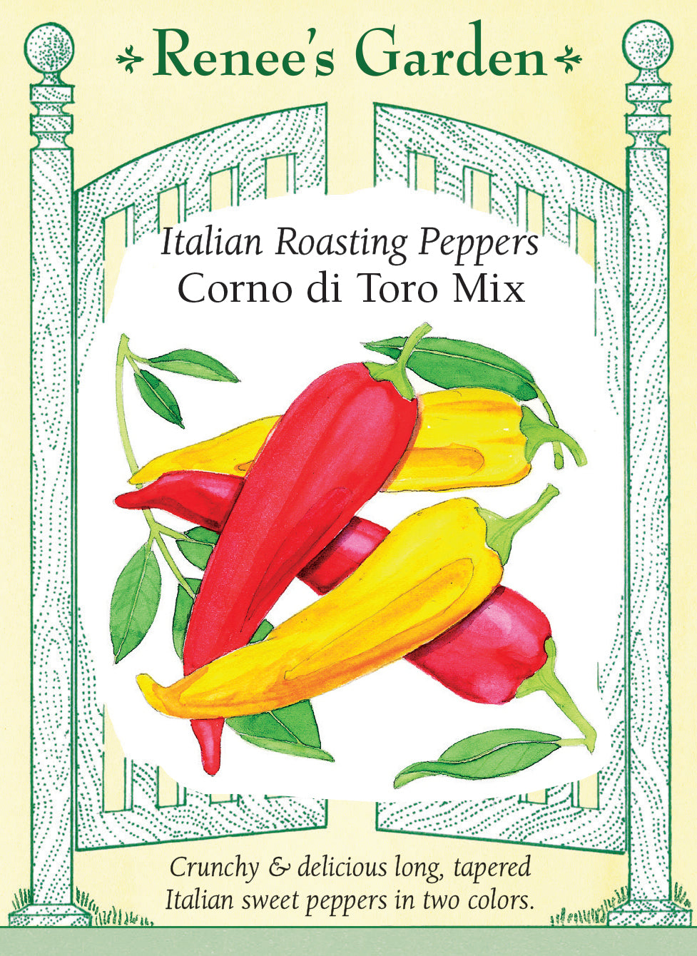 Italian Roasting Peppers - Corno di Toro Mix