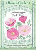 California Poppies - Dusky Rose