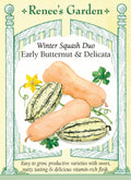 Winter Squash Duo - Early Butternut & Delicata