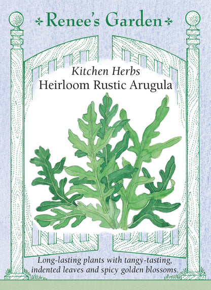 Kitchen Herbs - Heirloom Rustic Arugula
