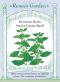 Heirloom Herbs - Sweet Green Basil