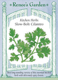 Kitchen Herbs - Slow-Bolt Cilantro