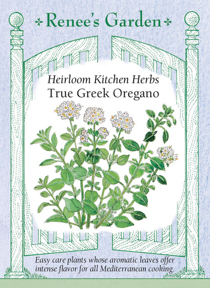 Heirloom Kitchen Herbs - True Greek Oregano