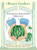 Personal Size Watermelons - Mini Love
