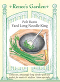 Pole Beans - Yard Long Noodle King