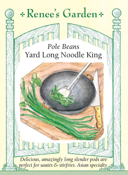 Pole Beans - Yard Long Noodle King