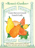 Giant Harvest Gourds - Lunch Lady