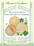 Three Flavor Melons - Galia, Honeydew & Cantaloupe