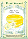 Asian Melons - Golden Giant