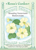 Mounding Nasturtiums - Buttercream
