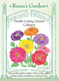 Double Cutting Zinnias - Cabaret