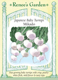 Japanese Baby Turnips - Mikado