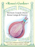 Heirloom Torpedo Onions - Rossa Lunga di Firenze