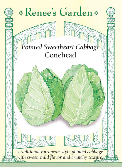 Pointed Sweetheart Cabbage - Conehead